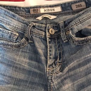 Guys aiden bke jeans size 28s